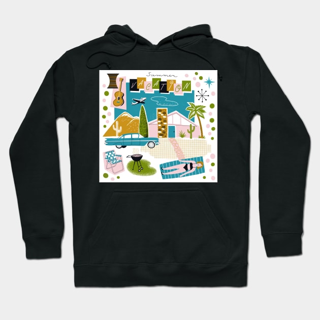 Summer Vacation Hoodie by Ruby Ritz